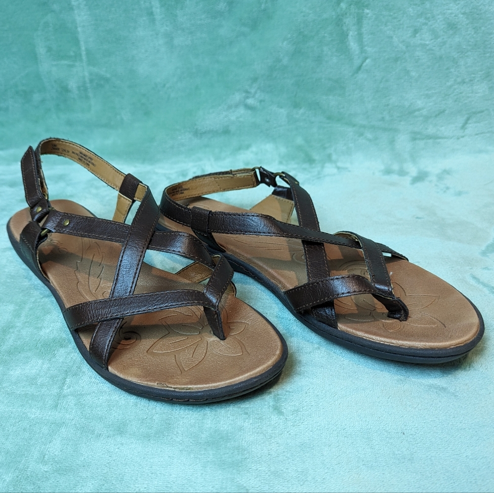 Brown Leather Sandals